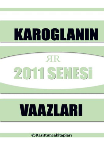 Rasit Tuncan¿n 2011 Senesinde Yapt¿¿¿ Tasavvufi Vaazlar