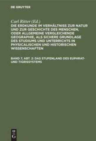 Das Stufenland des Euphrat- und Tigrissystems