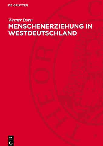 Menschenerziehung in Westdeutschland