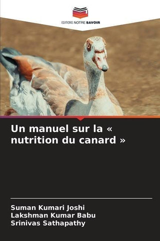 Un manuel sur la ' nutrition du canard '