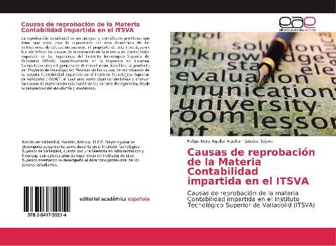 Causas de reprobación de la Materia Contabilidad impartida en el ITSVA
