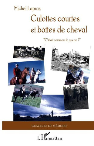 Culottes courtes et bottes de cheval.