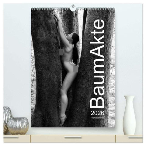 BaumAkte (hochwertiger Premium Wandkalender 2026 DIN A2 hoch), Kunstdruck in Hochglanz