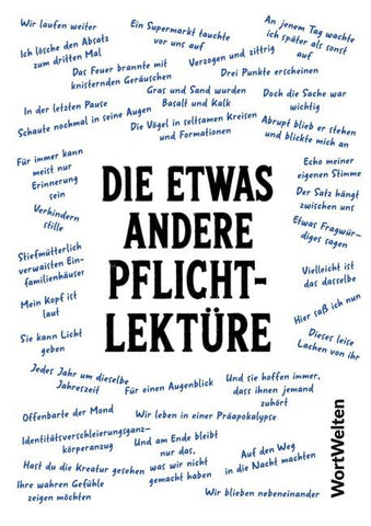 Die etwas andere Pflichtlektüre