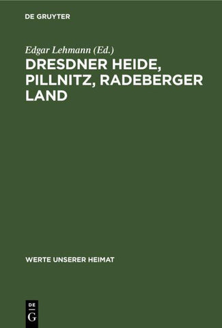 Dresdner Heide, Pillnitz, Radeberger Land