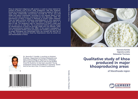 Qualitative study of khoa produced in major khoaproducing areas