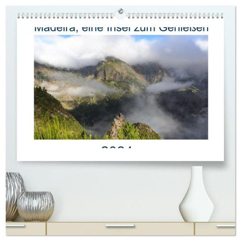 Madeira, eine Insel zum Genießen (hochwertiger Premium Wandkalender 2026 DIN A2 quer), Kunstdruck in Hochglanz