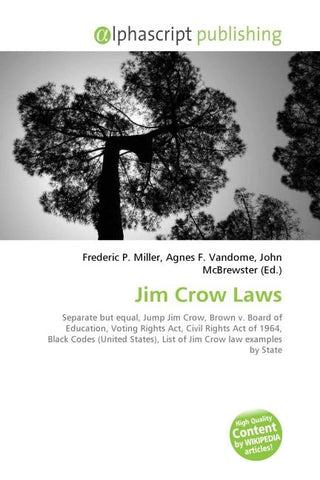 Jim Crow Laws