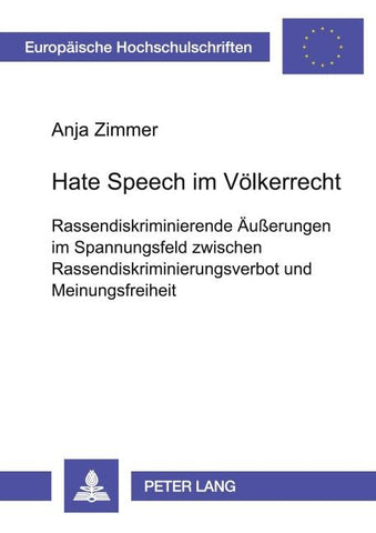 Hate Speech im Völkerrecht