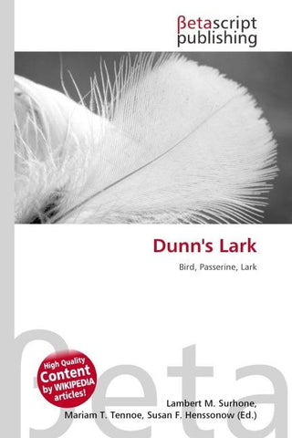 Dunn's Lark