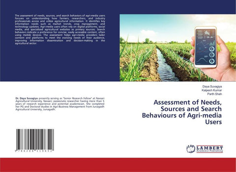 Assessment of Needs, Sources and Search Behaviours of Agri-media Users