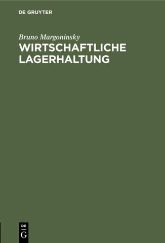 Wirtschaftliche Lagerhaltung
