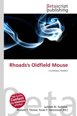 Rhoads's Oldfield Mouse