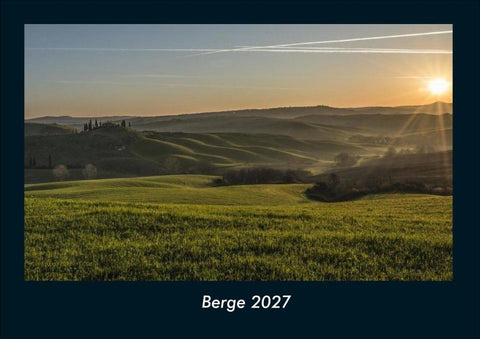 Berge 2027 Fotokalender DIN A4