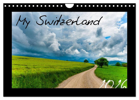 My Switzerland (Wandkalender 2026 DIN A4 quer), CALVENDO Monatskalender