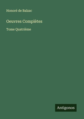 Oeuvres Complètes