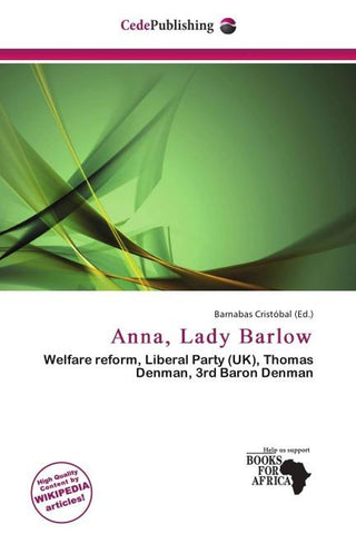 Anna, Lady Barlow