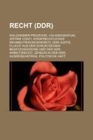 Recht (DDR)