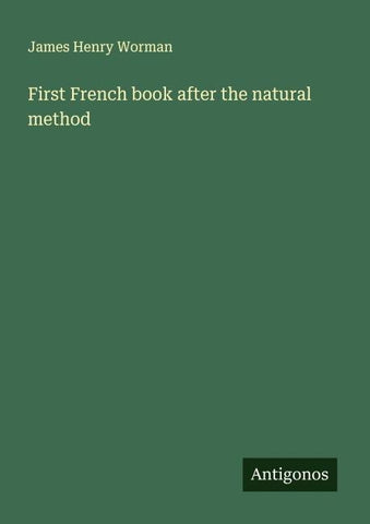 First French book after the natural method