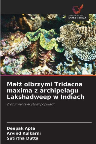 Ma¿¿ olbrzymi Tridacna maxima z archipelagu Lakshadweep w Indiach