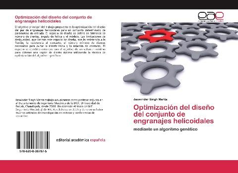 Optimización del diseño del conjunto de engranajes helicoidales