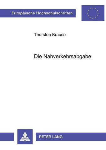 Die Nahverkehrsabgabe