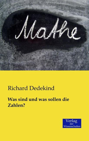 Was sind und was sollen die Zahlen?
