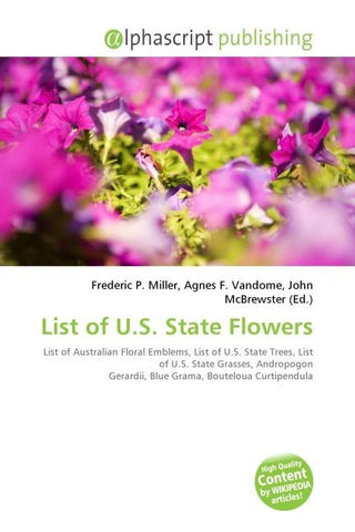 List of U.S. State Flowers