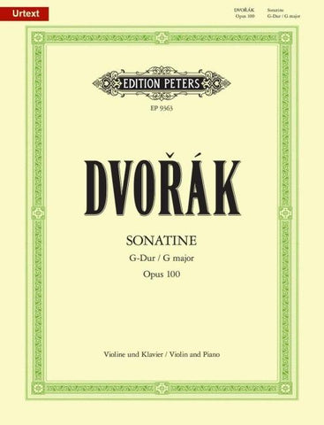 Sonatina for Violin and Piano in G Op. 100