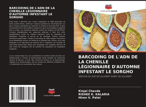 BARCODING DE L'ADN DE LA CHENILLE LÉGIONNAIRE D'AUTOMNE INFESTANT LE SORGHO