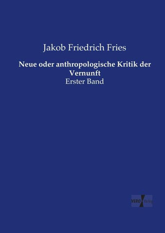 Neue oder anthropologische Kritik der Vernunft