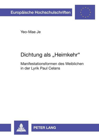 Dichtung als 'Heimkehr'