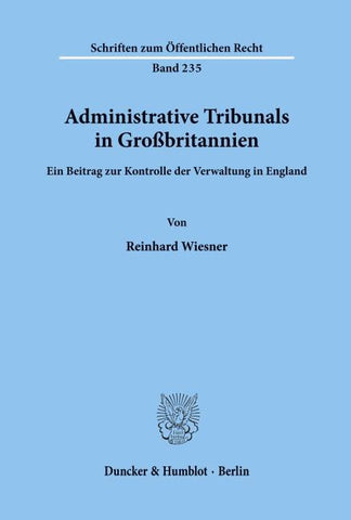 Administrative Tribunals in Großbritannien.