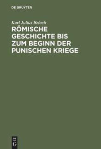 Römische Geschichte bis zum Beginn der Punischen Kriege