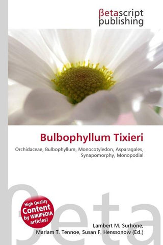 Bulbophyllum Tixieri