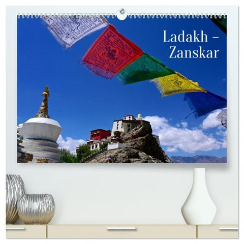 Ladakh - Zanskar (hochwertiger Premium Wandkalender 2026 DIN A2 quer), Kunstdruck in Hochglanz