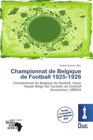 Championnat de Belgique de Football 1925-1926