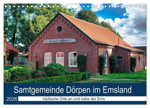 Samtgemeinde Dörpen im Emsland (Wandkalender 2026 DIN A4 quer), CALVENDO Monatskalender