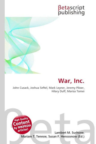 War, Inc.