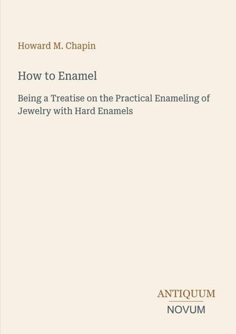 How to Enamel