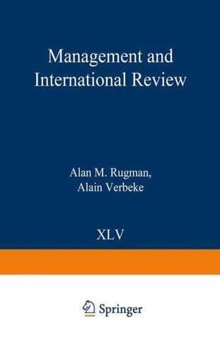 The Limits to Globalization and the Regional Strategies of Multinational Enterprises