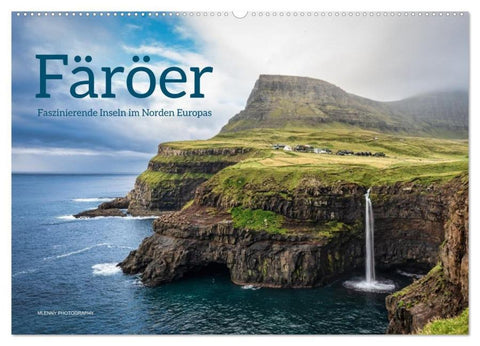 Färöer – Faszinierende Inseln im Norden Europas (Wandkalender 2026 DIN A2 quer), CALVENDO Monatskalender