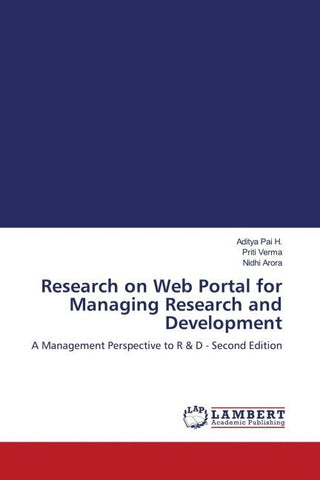 Research on Web Portal for Managing Research and Development