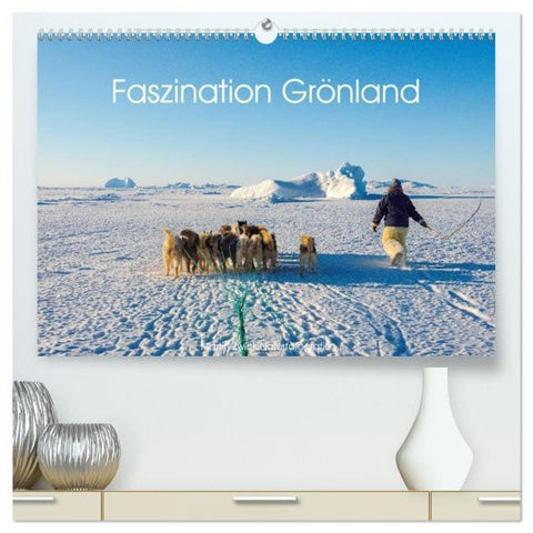 Faszination Grönland (hochwertiger Premium Wandkalender 2026 DIN A2 quer), Kunstdruck in Hochglanz