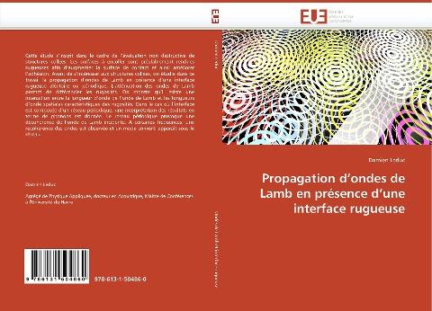 Propagation d''ondes de Lamb en présence d''une interface rugueuse