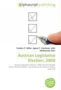 Austrian Legislative Election, 2008