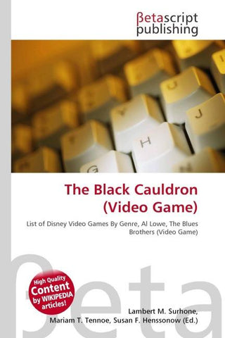 The Black Cauldron (Video Game)