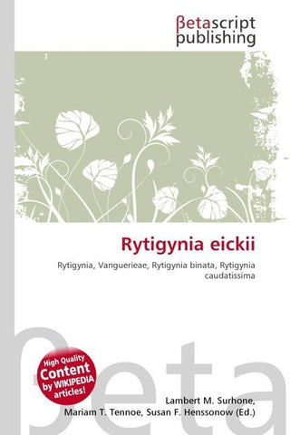Rytigynia eickii