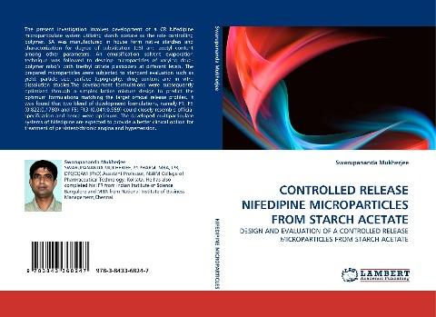 CONTROLLED RELEASE NIFEDIPINE MICROPARTICLES FROM STARCH ACETATE