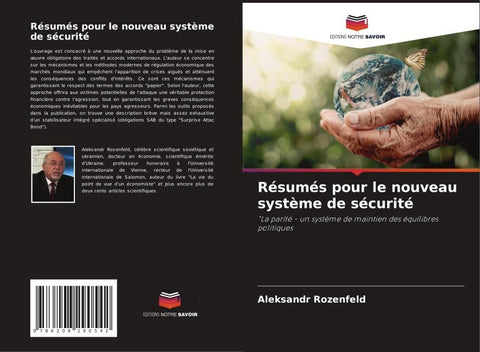 Résumés pour le nouveau système de sécurité